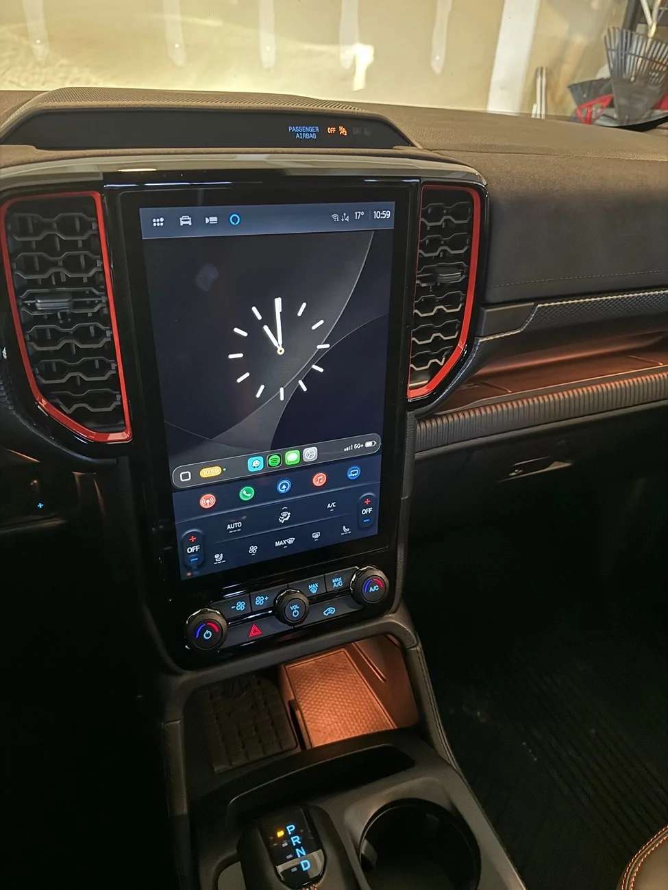 Ford Ranger I've owned my 2025 XLT for 2 weeks and I already hate the 12" vertical screen and lack of knobs IMG_6931