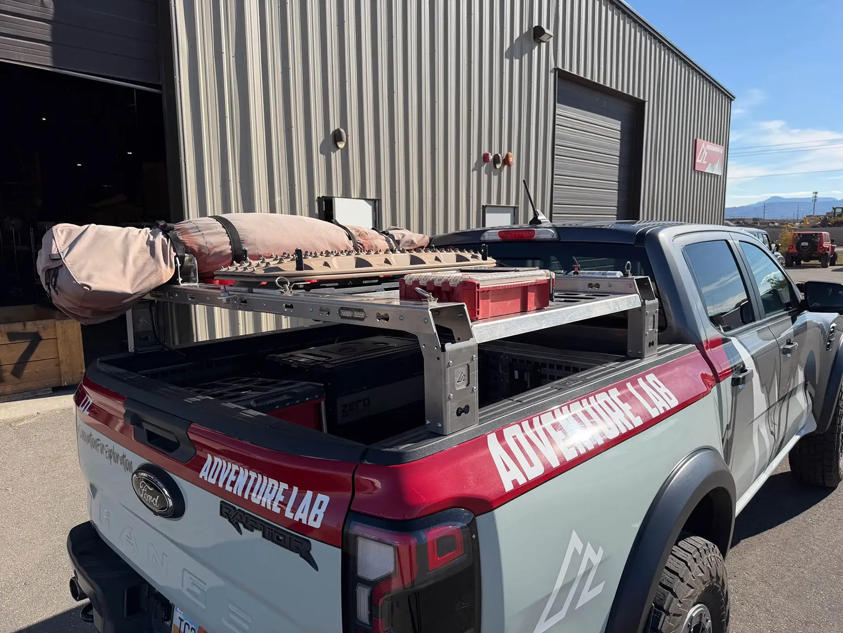 Ford Ranger Let's talk Bed Racks for Tonneau Covers Ford Ranger Bed Rack for Roll-Up Tonneau Covers-1