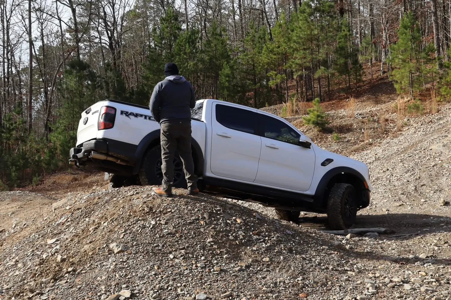 Ford Ranger Stock Ranger Raptor in Hot Springs Off-Road Park IMG_0697