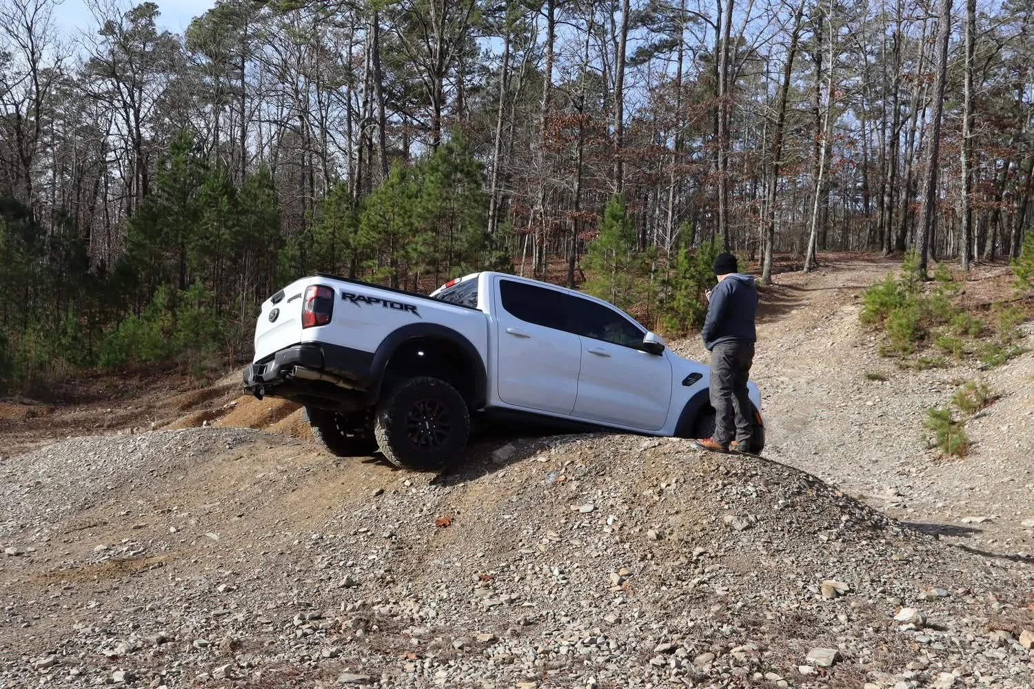 Ford Ranger Stock Ranger Raptor in Hot Springs Off-Road Park IMG_0696