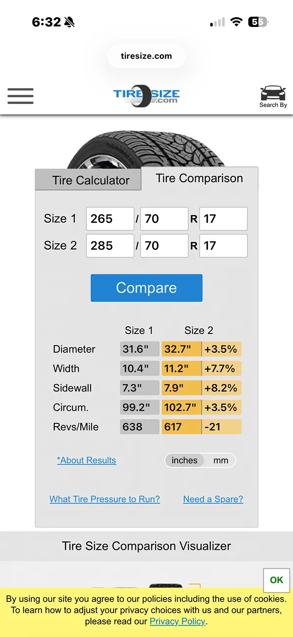 Ford Ranger Tires recommendation? IMG_3793