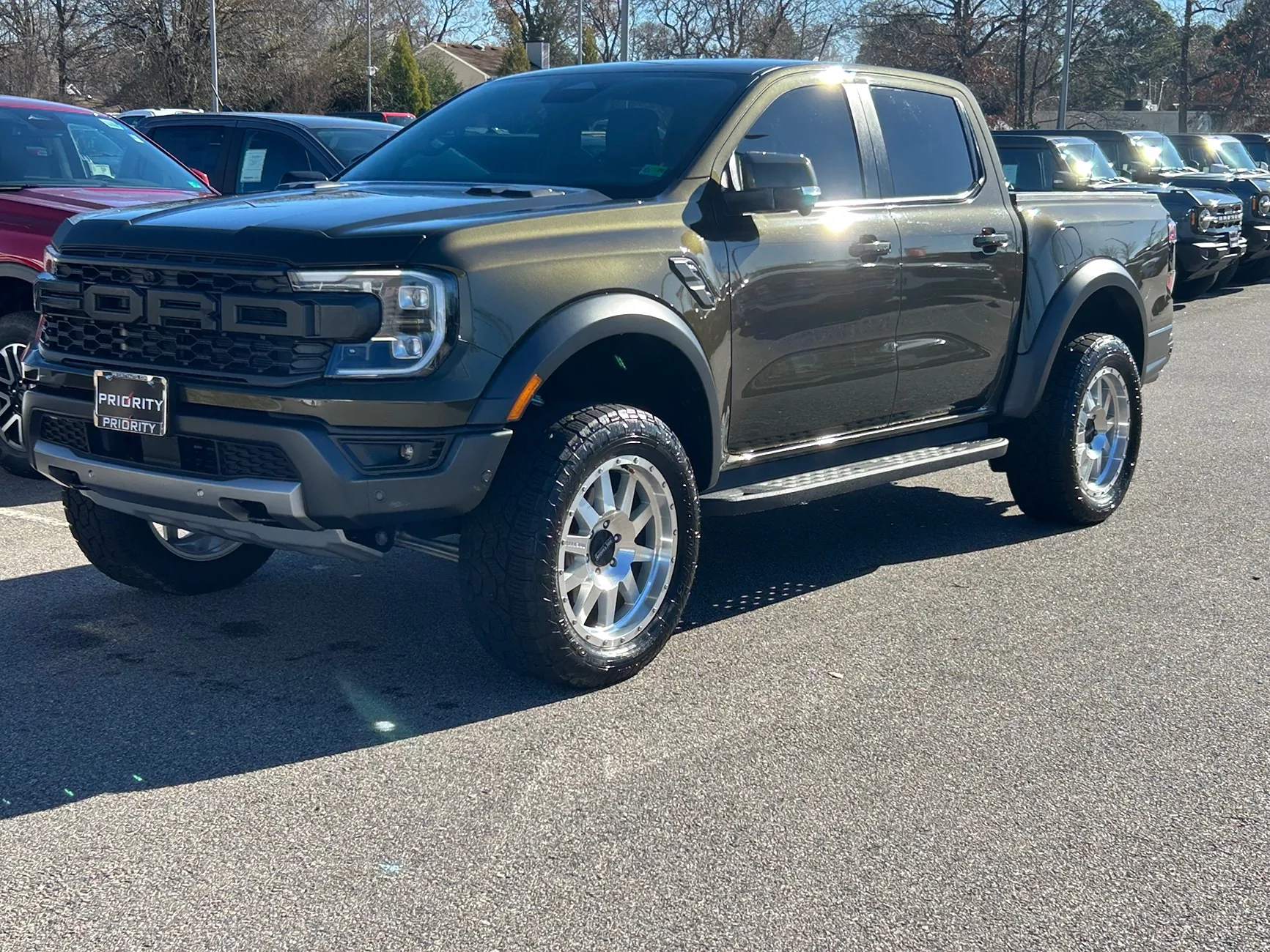 New shoes for a new to me Ranger Raptor! 17x9 -12 Fuel rebel 6's