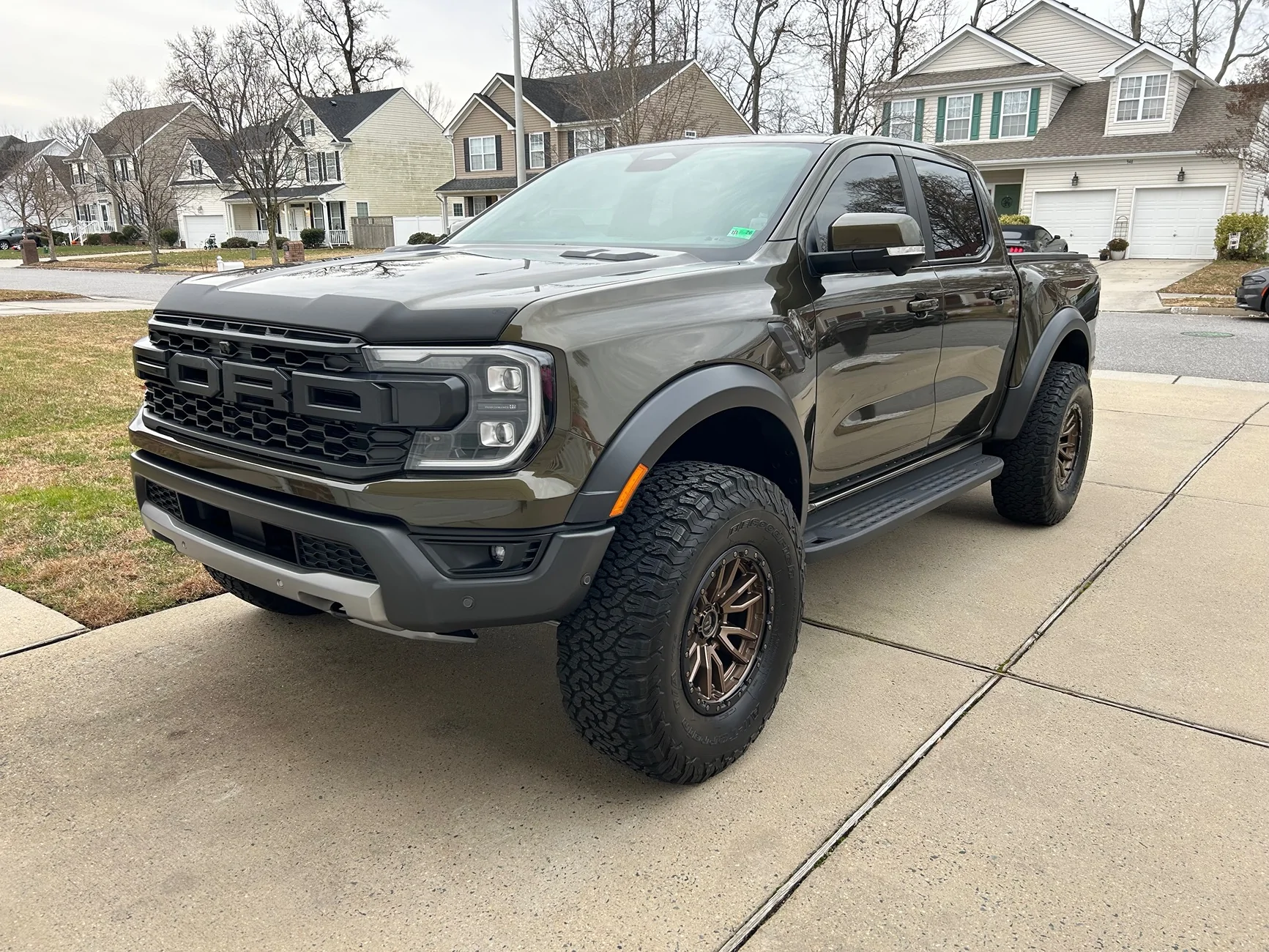 New shoes for a new to me Ranger Raptor! 17x9 -12 Fuel rebel 6's