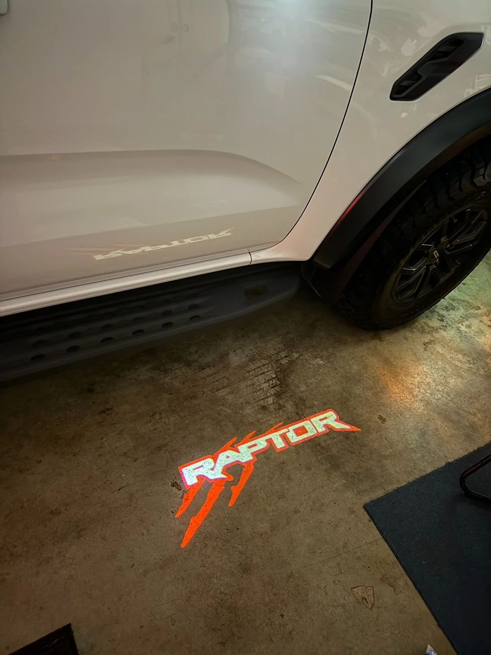 Ford Ranger What's in the garage besides your Ranger Puddle lights Raptor 2