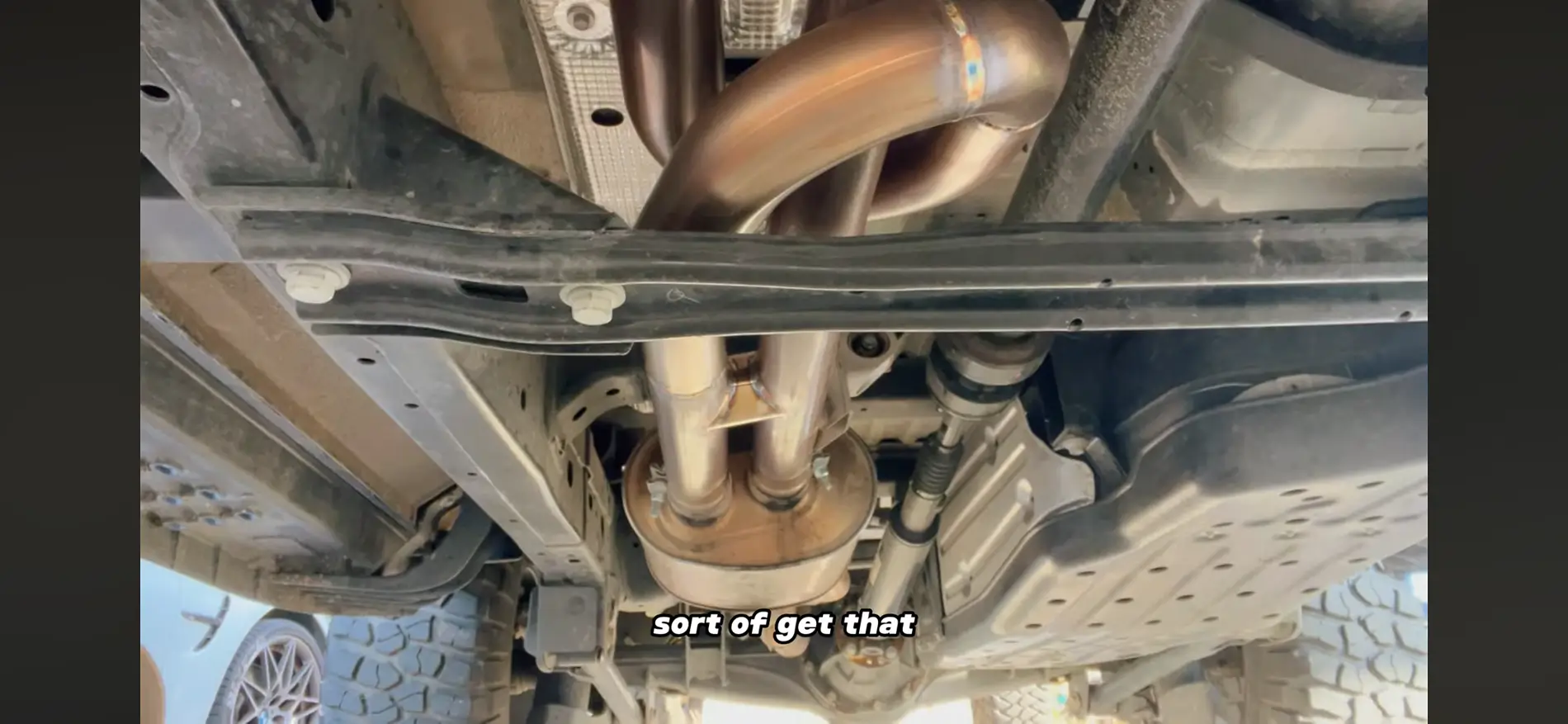 Ford Ranger Exhaust WISH--Trombone, H-Pipe then 2 into 1 3.5" single exit IMG_0287