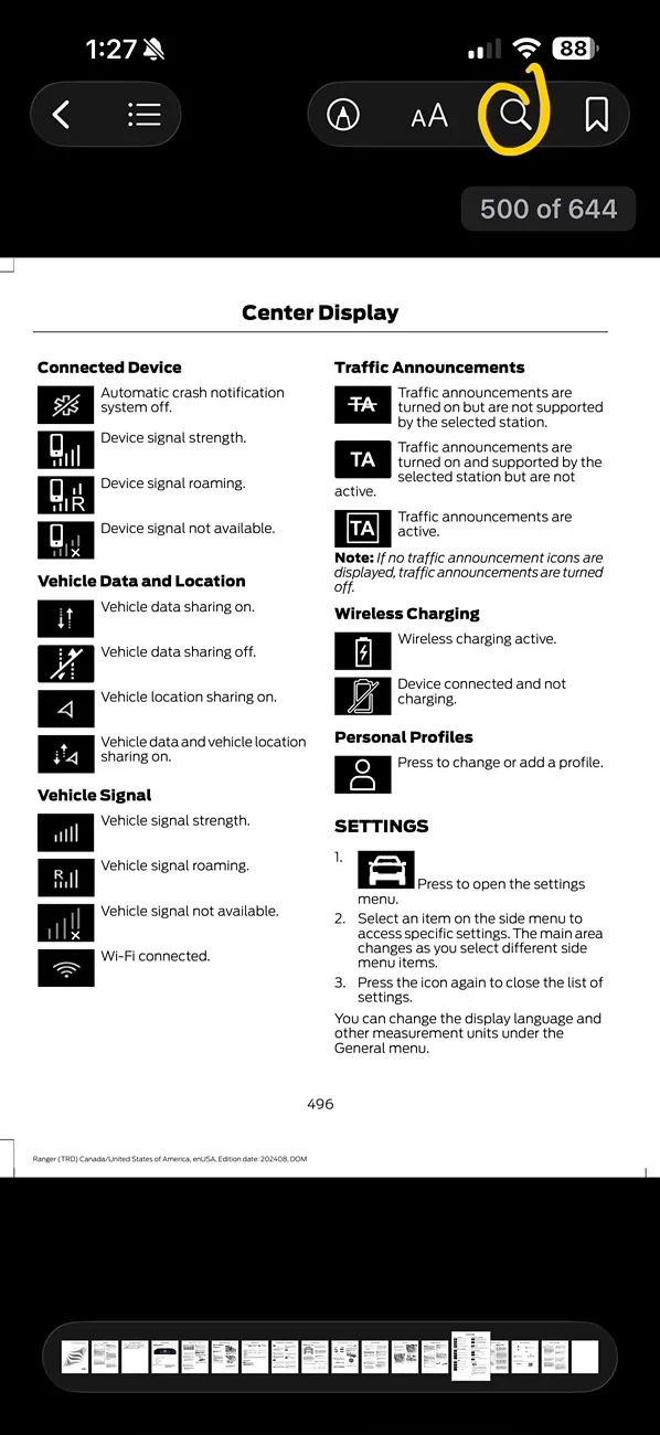 Ford Ranger Any way to get a paper owners manual? 2025_Ranger_P703_TRD_OM_ENG_V1