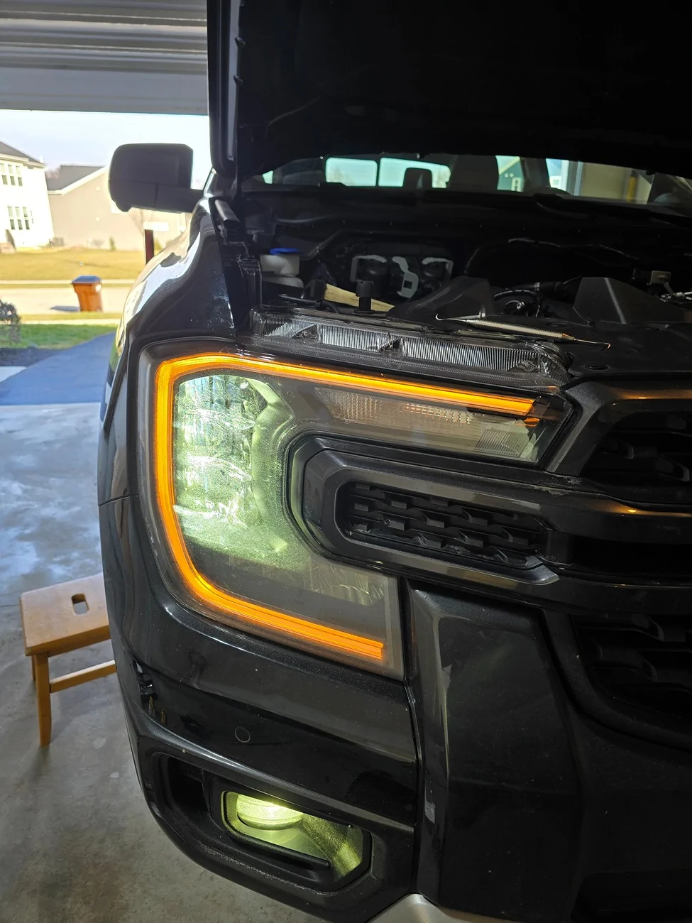 Ford Ranger Signature Lux DRL install on a 2024 XLT 1000016102