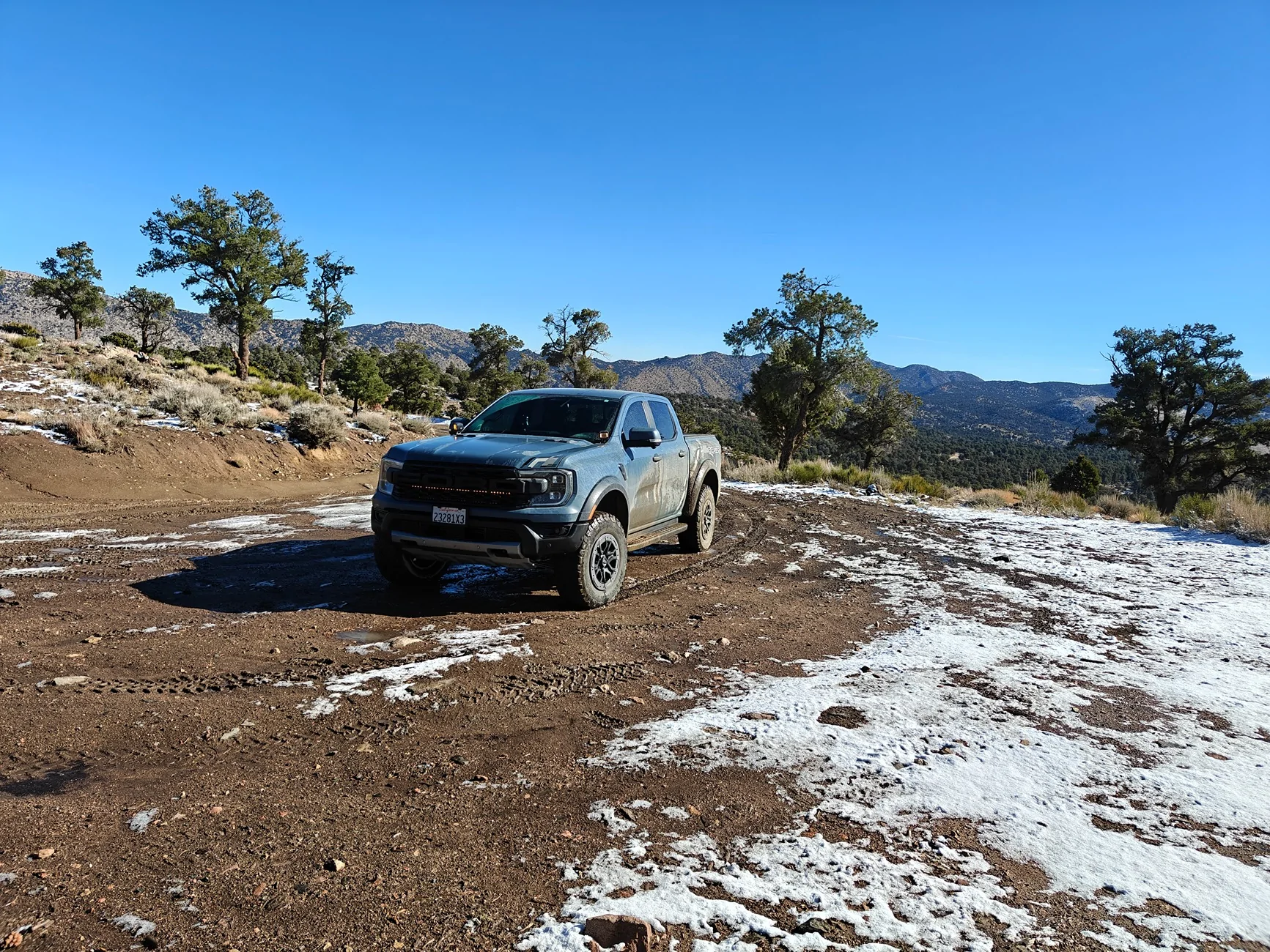 Ford Ranger Ranger Raptor at Dirtfish Rally School 4x4 track - lotsa water and dirt IMG20251227111621