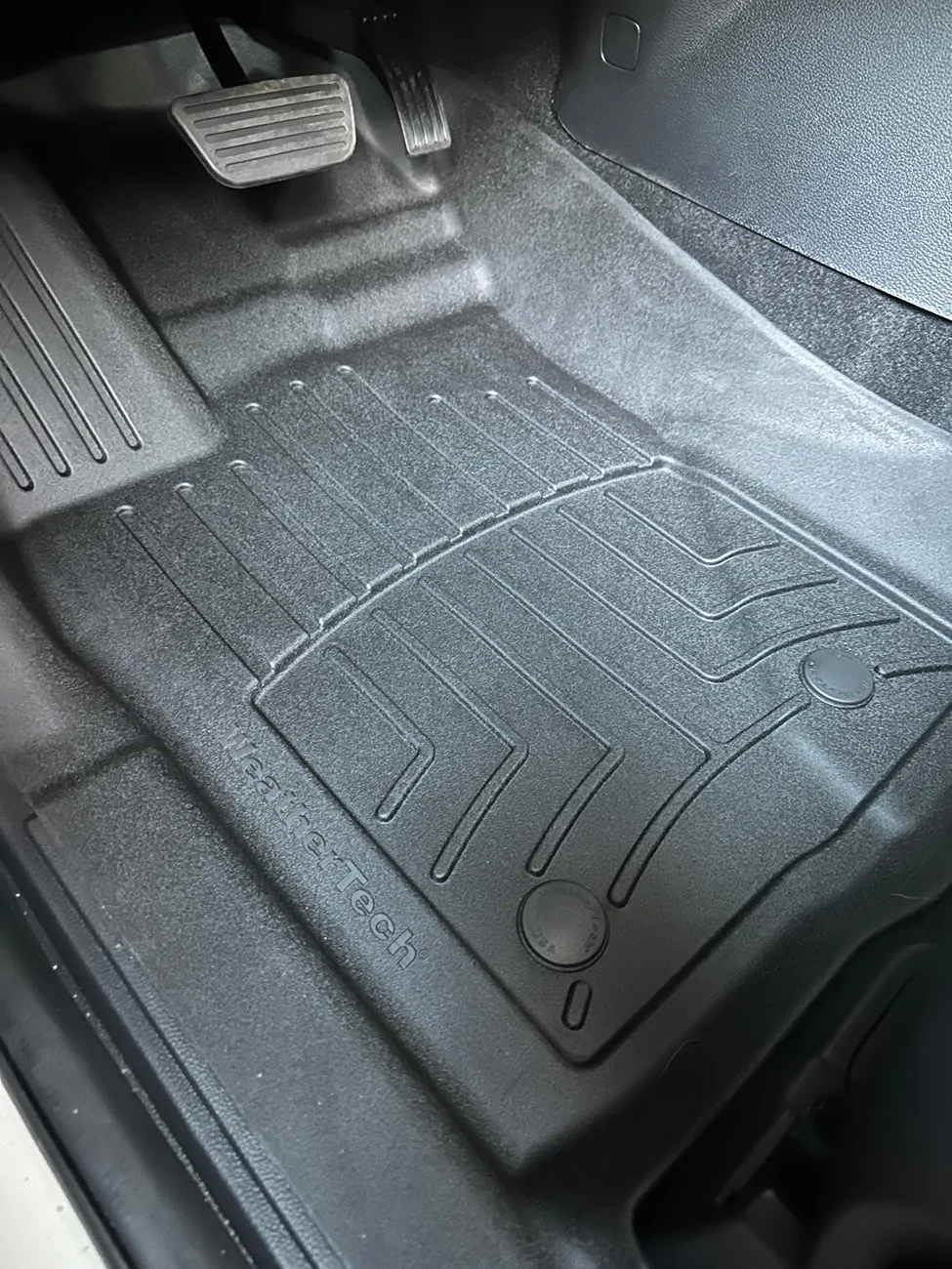 Ford Ranger New WeatherTech HP Floor Liners Installed IMG_9142
