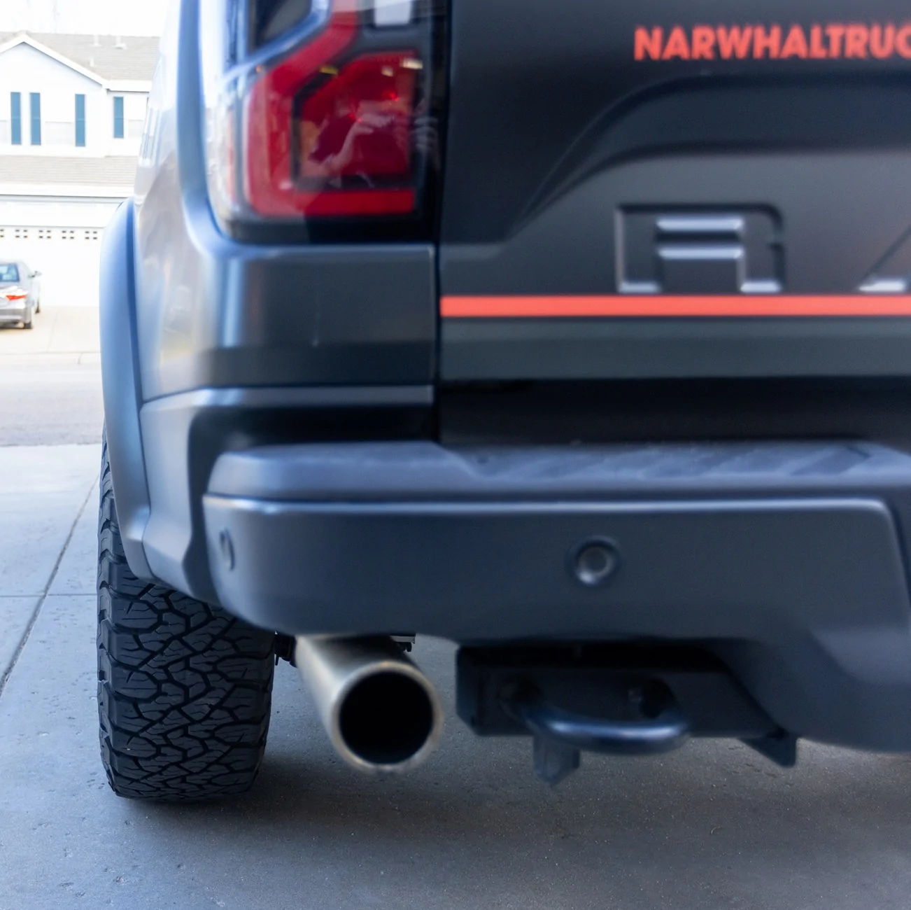 Ford Ranger RRW RR7-H Matte Gunmetal Wheels Installed On Stock KO3's +25 Offset A77A9516