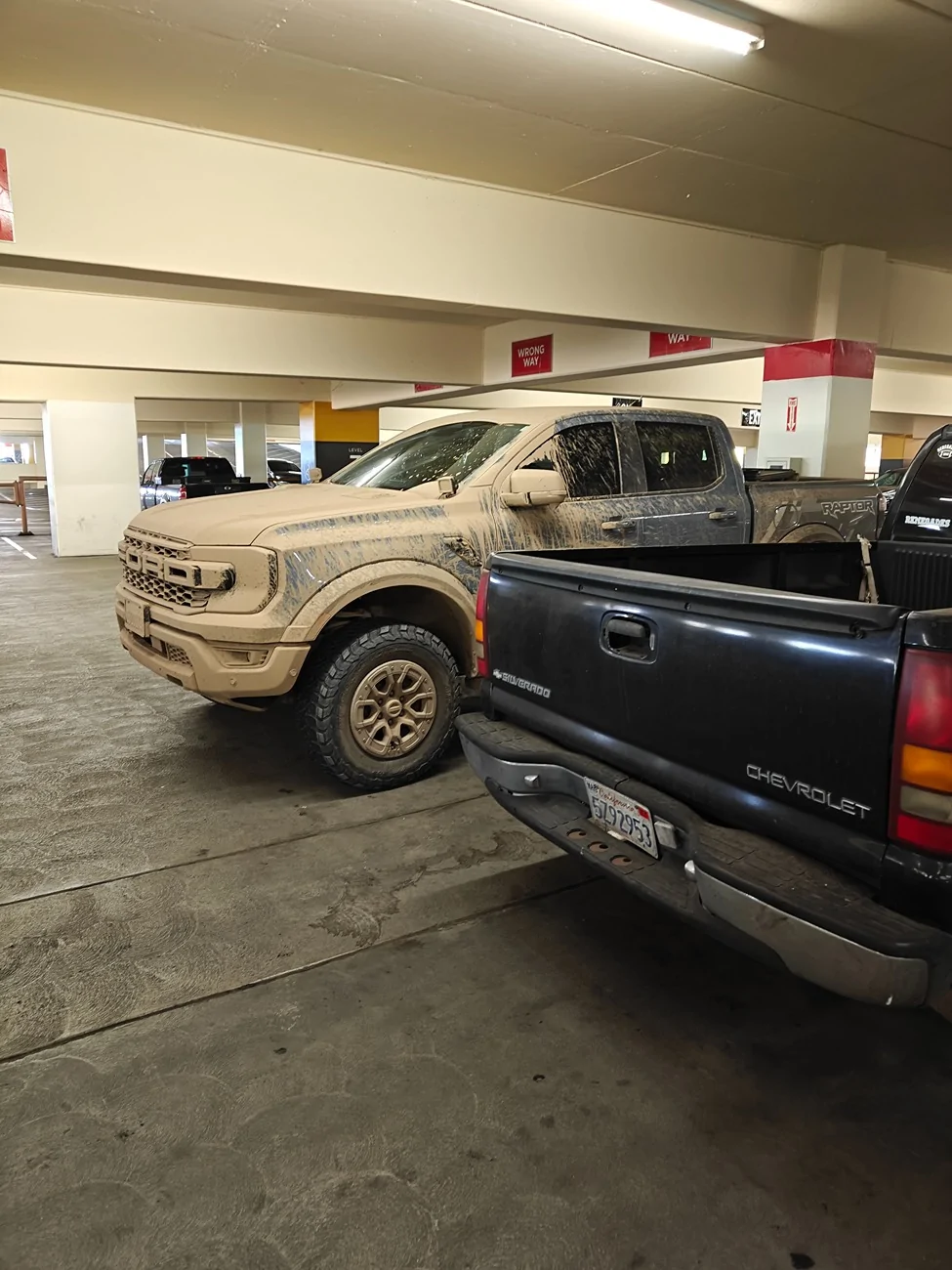 Ford Ranger Ranger Raptor at Dirtfish Rally School 4x4 track - lotsa water and dirt IMG20250726153612