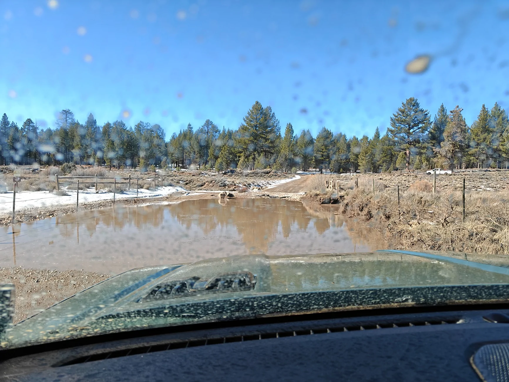 Ford Ranger Ranger Raptor at Dirtfish Rally School 4x4 track - lotsa water and dirt IMG20251227115940