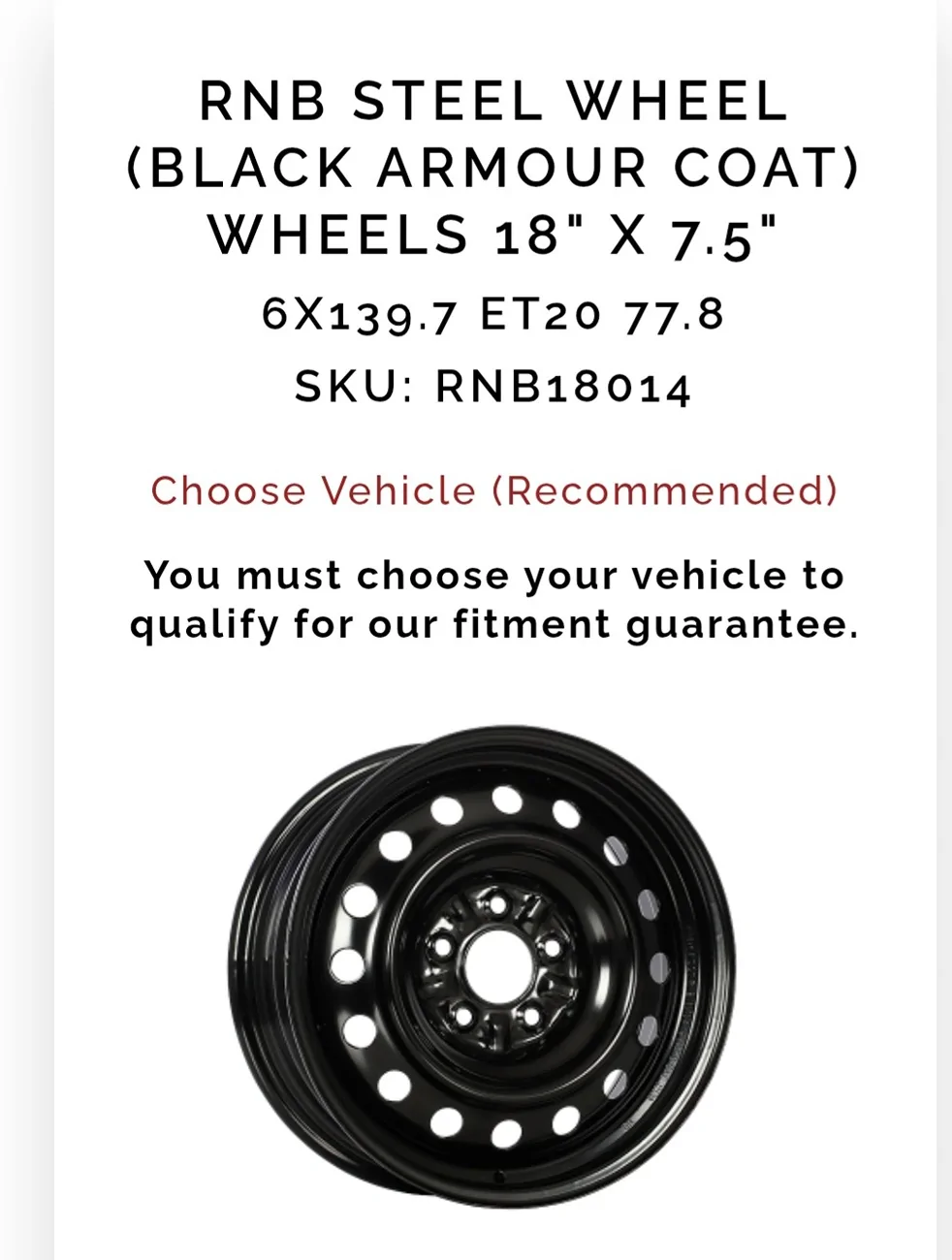 Ford Ranger Black steelie - will this fit? Screenshot_20260103_234745_Chrom