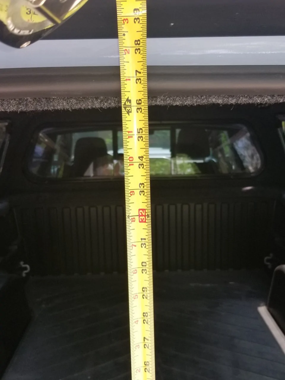 Ford Ranger LEER topper installed 20190531_130751