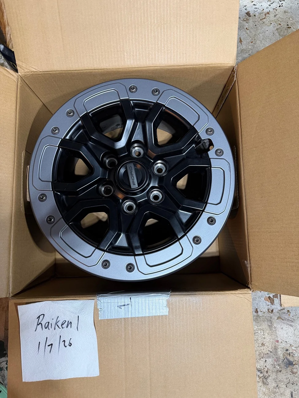 Ford Ranger Ranger Raptor Beadlock Wheels Set IMG_0331