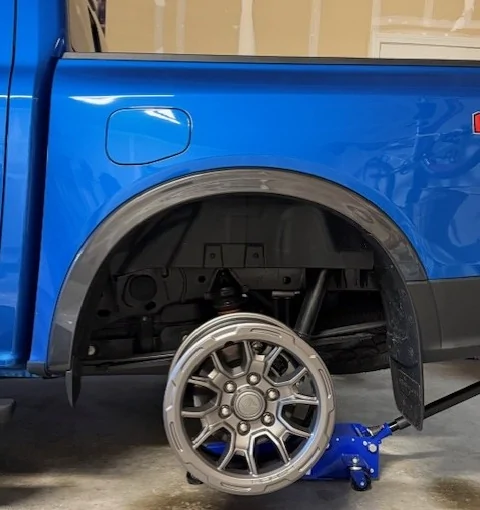 Ford Ranger Roush R Series Iridium Wheels Virtual Unboxing Roush test fit small