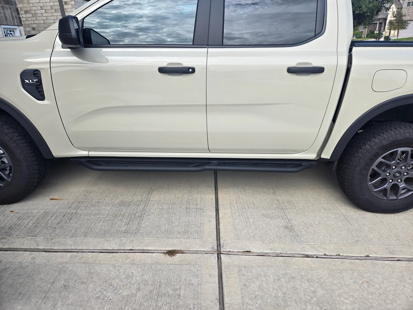 Ford Ranger Iron Bison Sidesteps Installed - 2025 Ranger XLT 1000015895