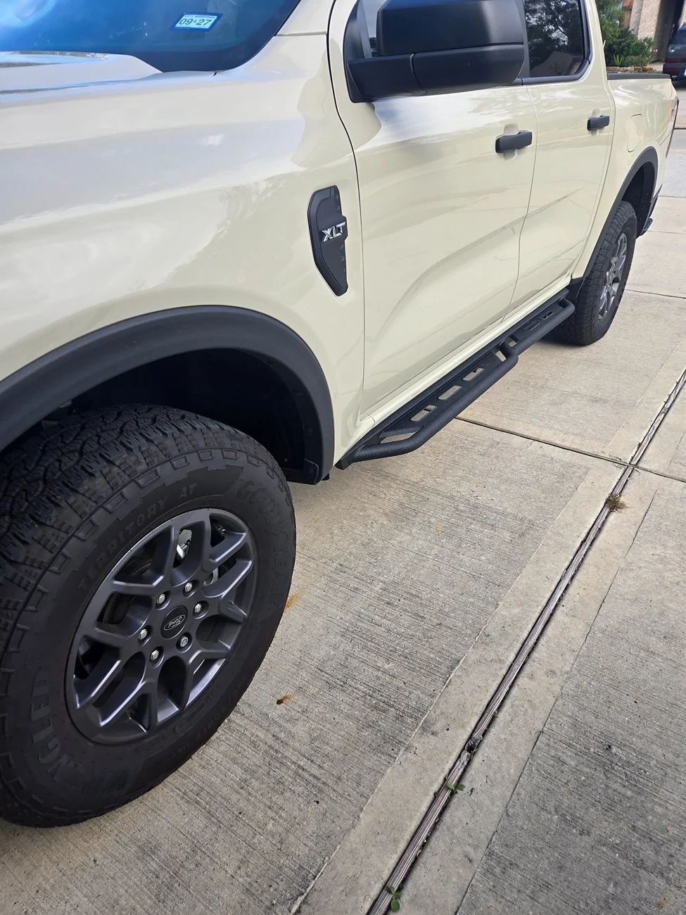 Ford Ranger Iron Bison Sidesteps Installed - 2025 Ranger XLT 1000015893