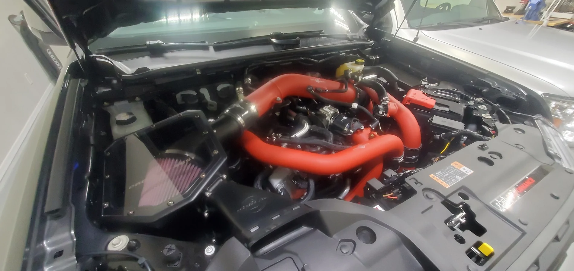 Ford Ranger 2024 and up Ranger Cold Air Intake. 20250721_163801