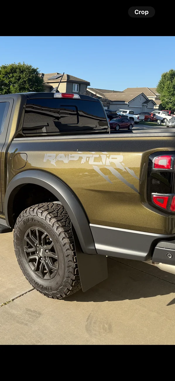 Ford Ranger Shelter Green Raptor Bed Decals...Thoughts? IMG_3865