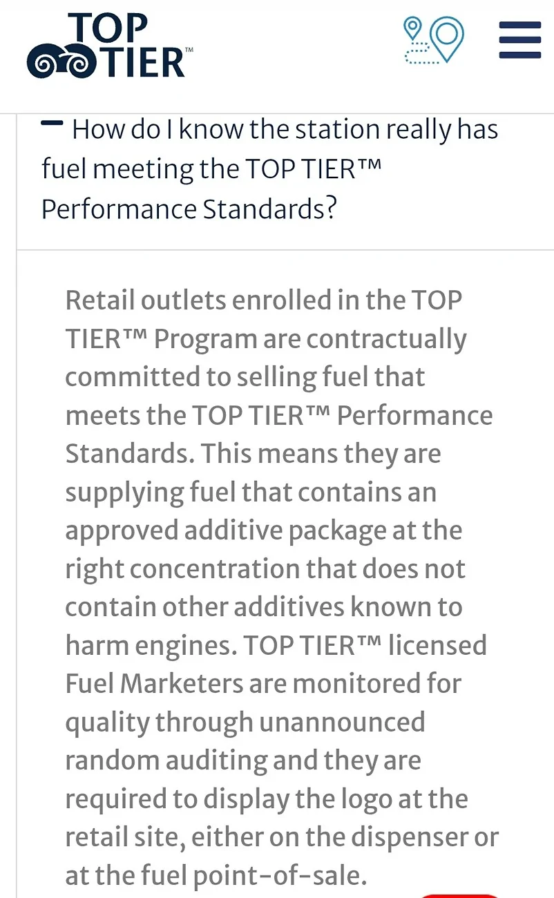 Ford Ranger Don't rely on brand alone for Top Tier fuel Screenshot_20260115_072532_DuckDuckGo~2