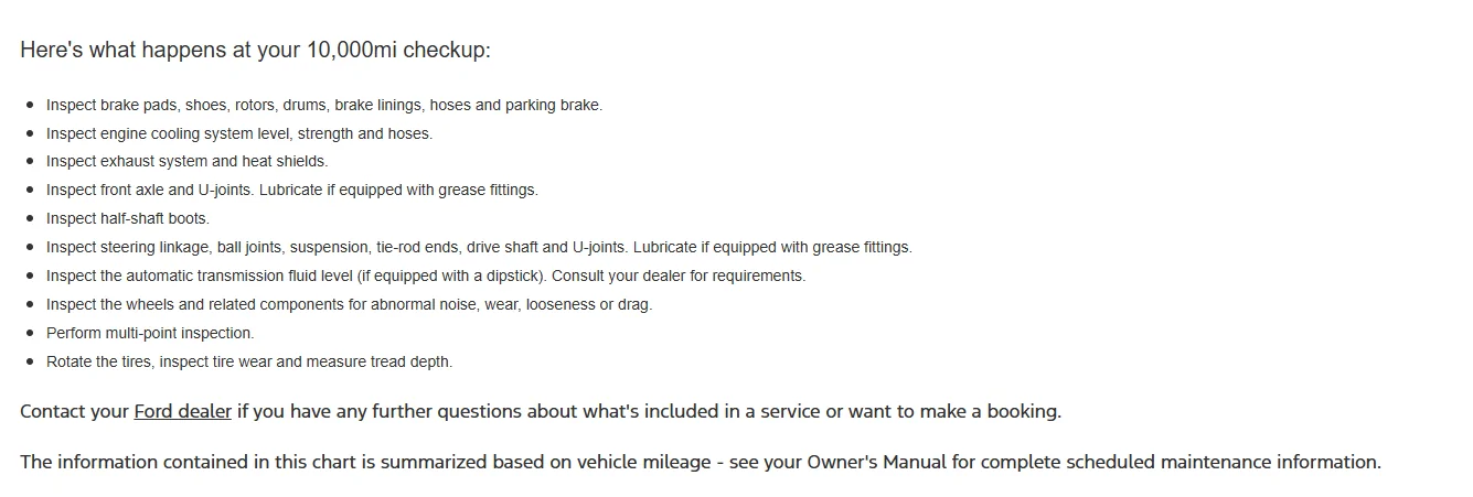 Ford Ranger 10k Service Items? Stealership Nonsense 1768495210423-6k