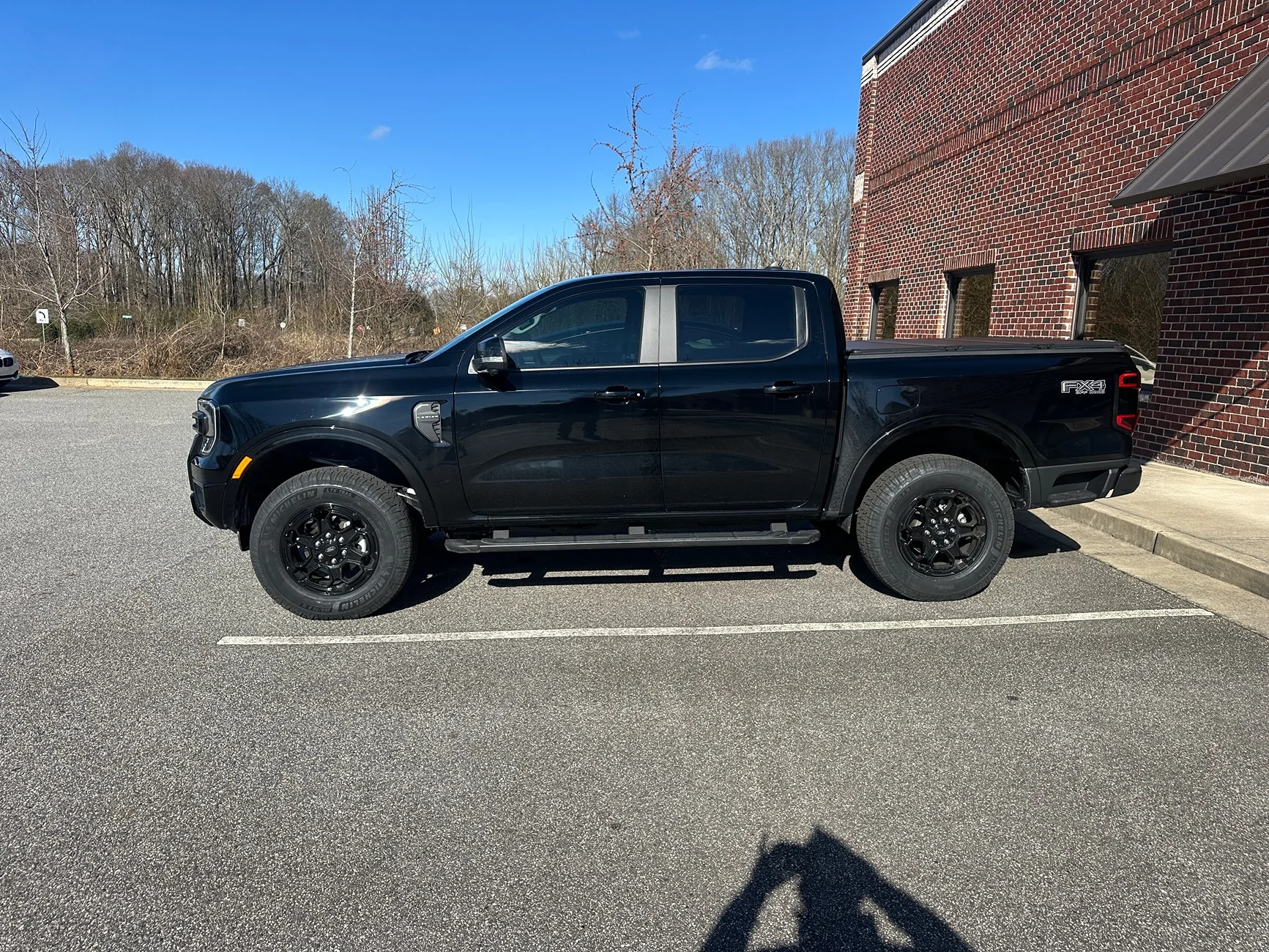 Ford Ranger 265/70/18 Michelin LTX Trail tires on 2025 Lariat FX4 IMG_6213 2