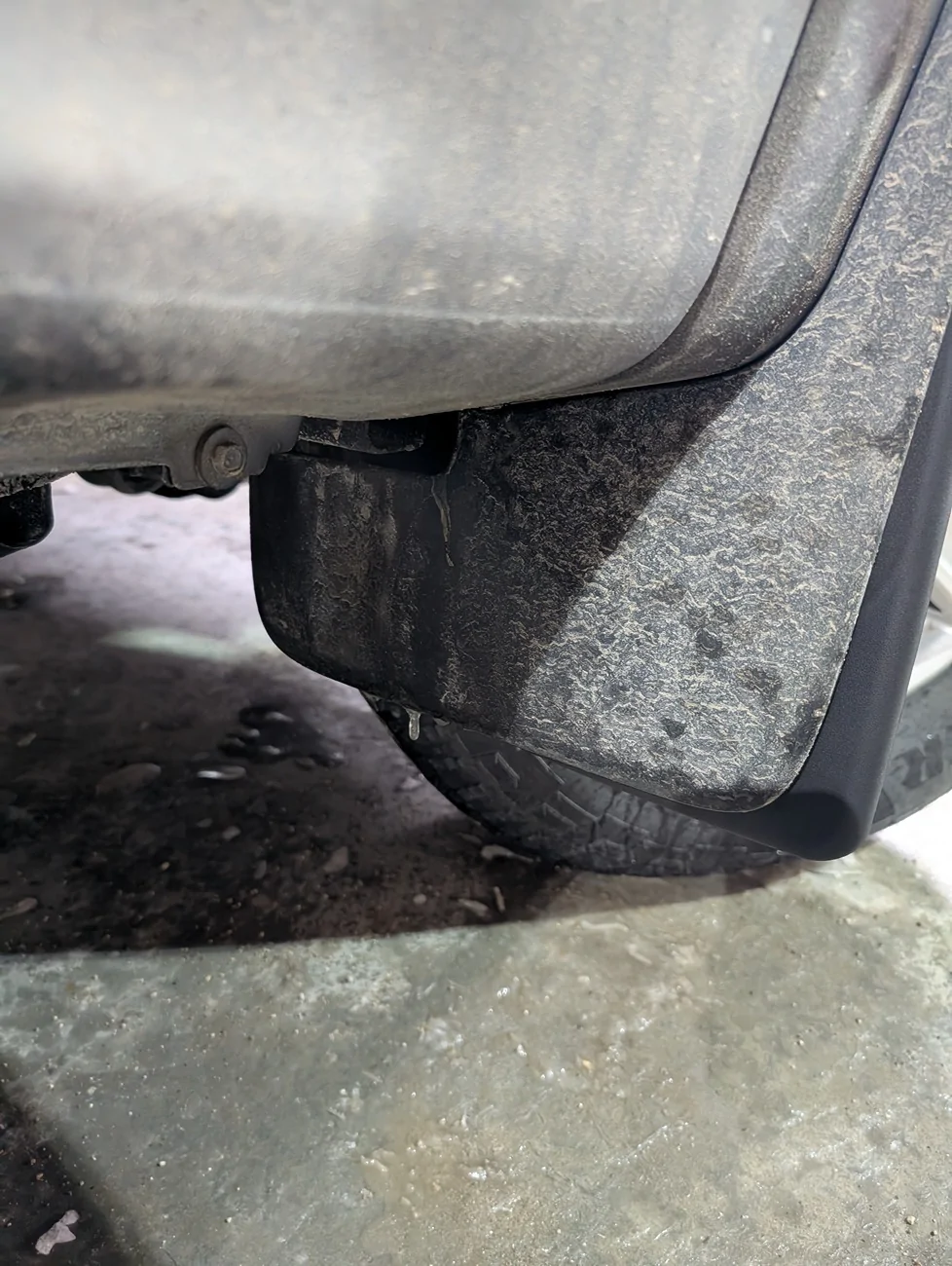 Rock guard in front of rear wheels, what are my options? RIP my paint ...