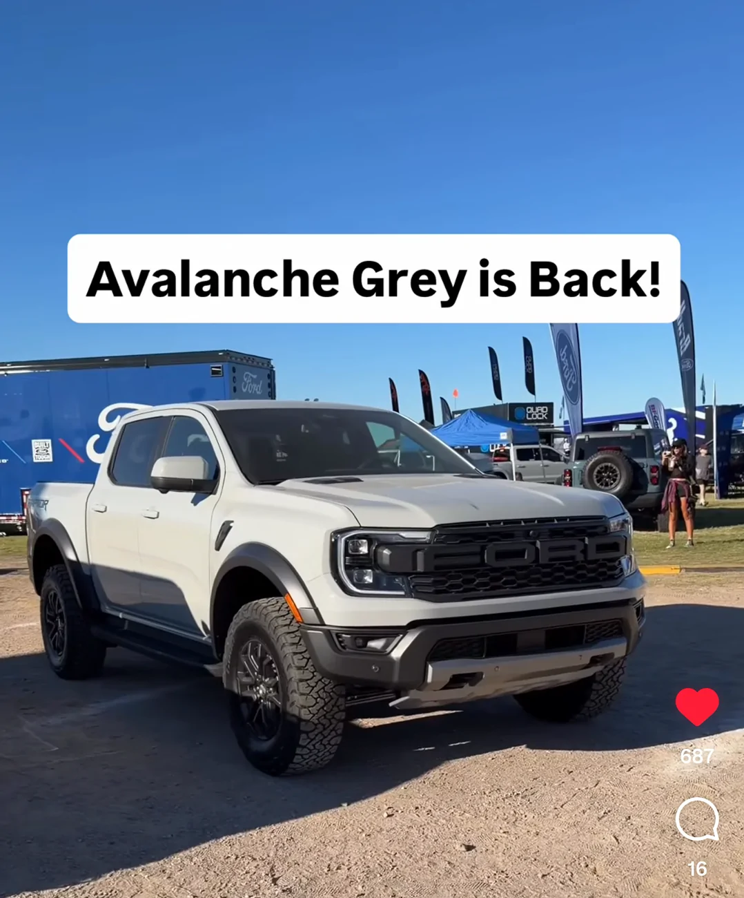 Ford Ranger Snatched an allocation for a 26 RR in Avalanche Gray 👌🏻 Screenshot_20260115-201649