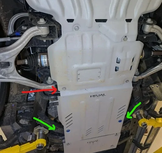 Ford Ranger SKID PLATES? skids
