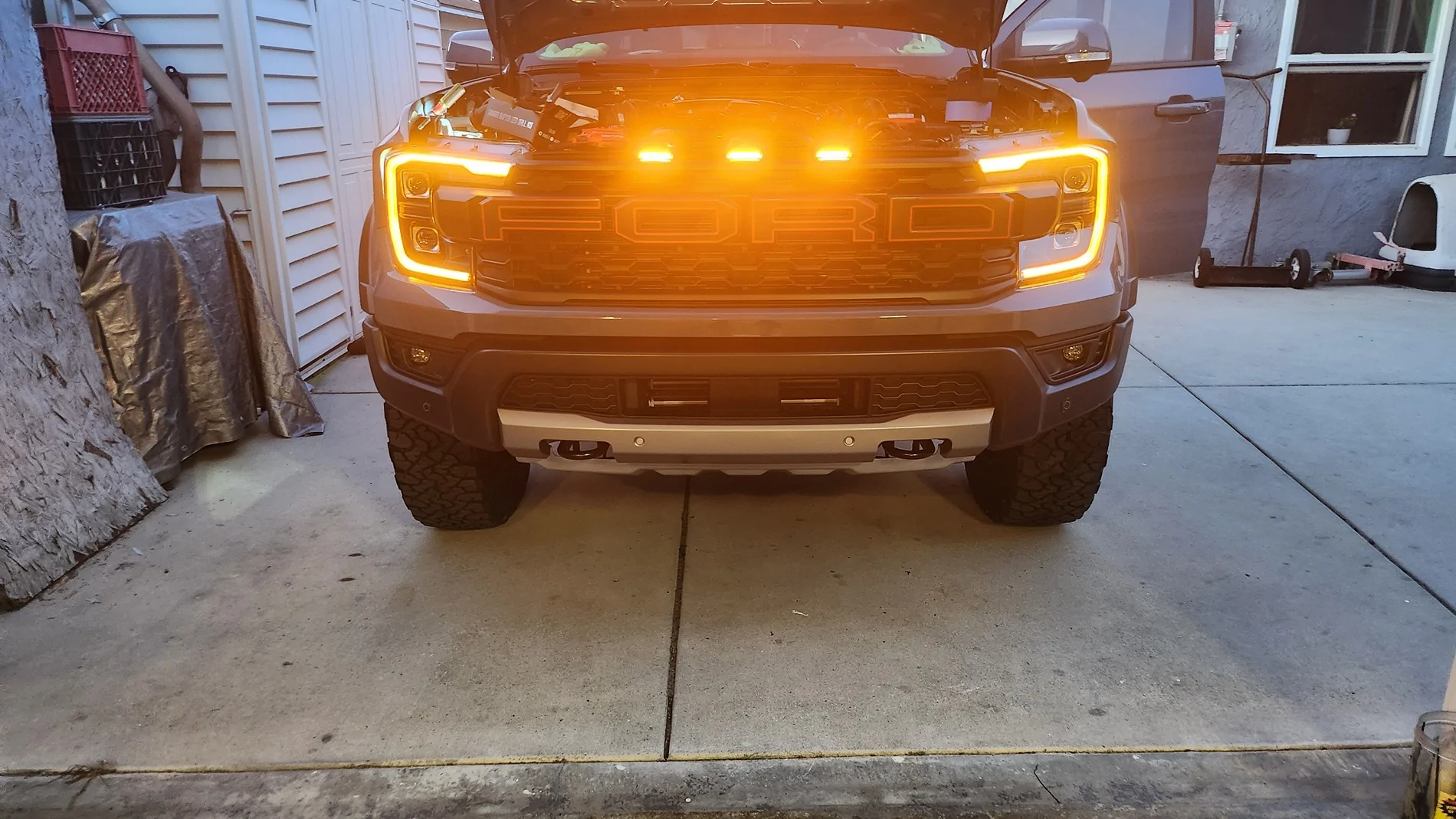 Ford Ranger RC MUSTANG Azure Gray Raptor Build 20260117_172001