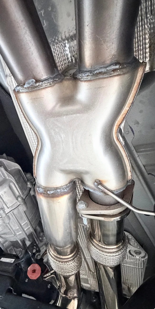 Ford Ranger Equal Length Trombone Exhaust Mod Installed w/ Sound Clip Video IMG_6791