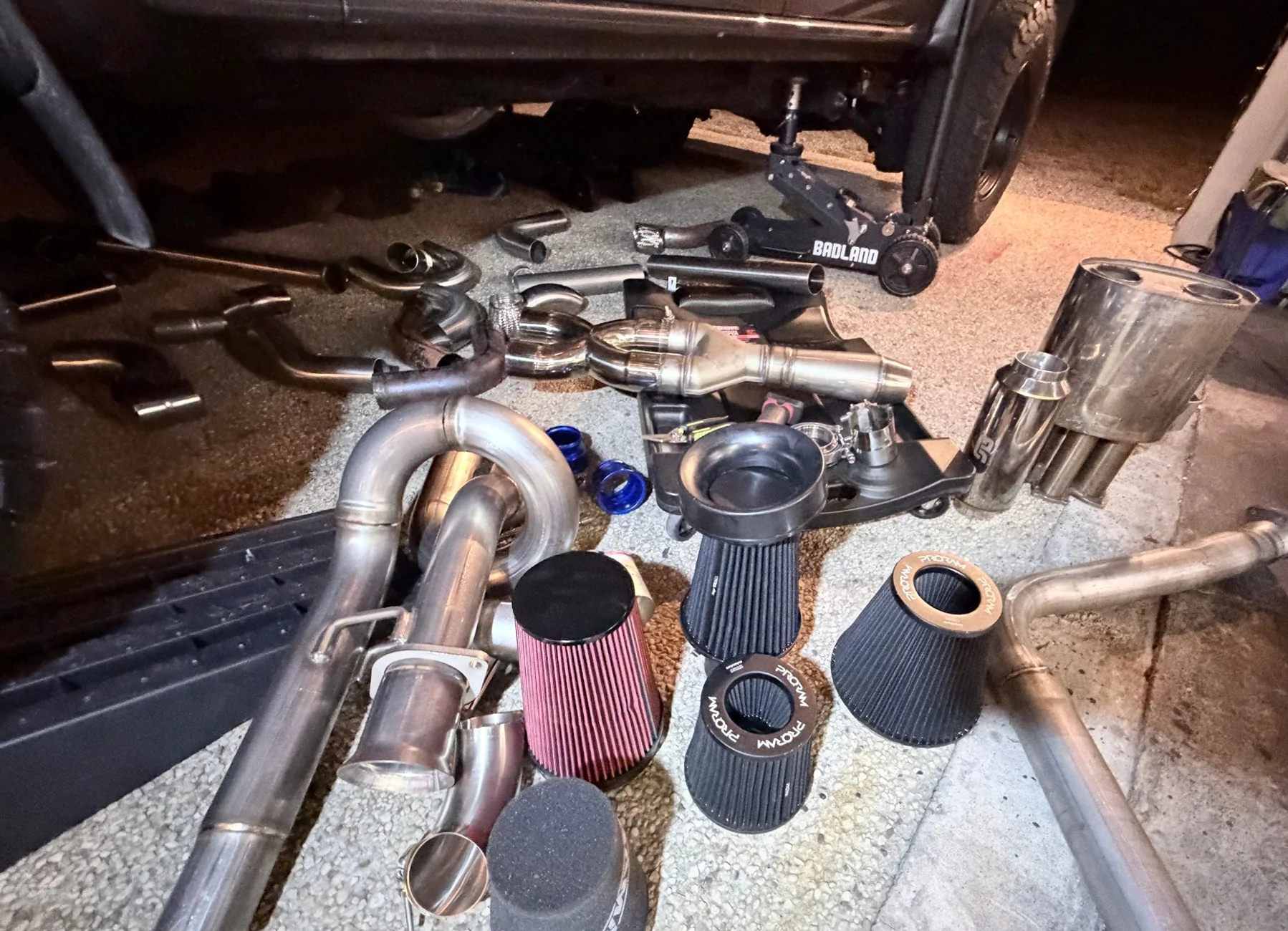 Ford Ranger Equal Length Trombone Exhaust Mod Installed w/ Sound Clip Video IMG_5169
