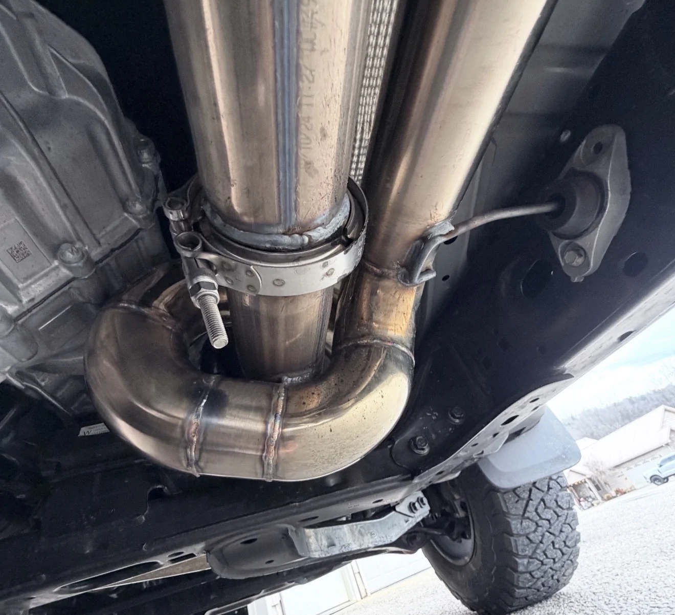 Ford Ranger Equal Length Trombone Exhaust Mod Installed w/ Sound Clip Video IMG_6849