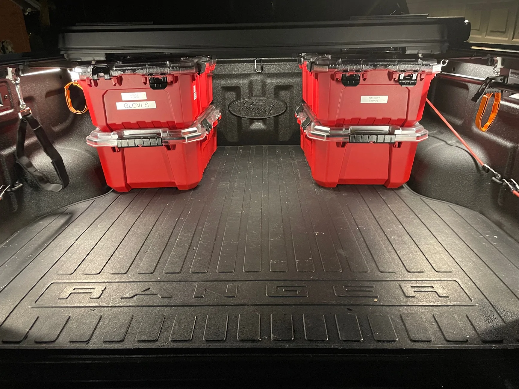 Ford Ranger Low profile tool box IMG_5970
