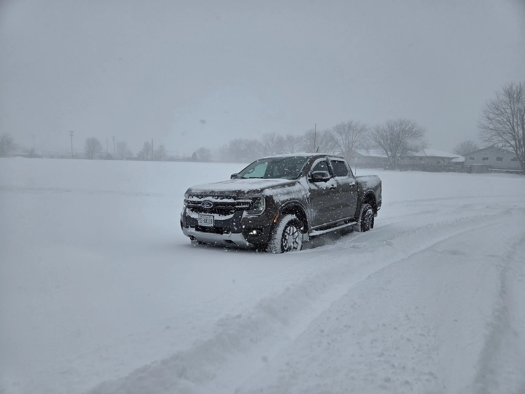 Ford Ranger Finally some good snow 10271