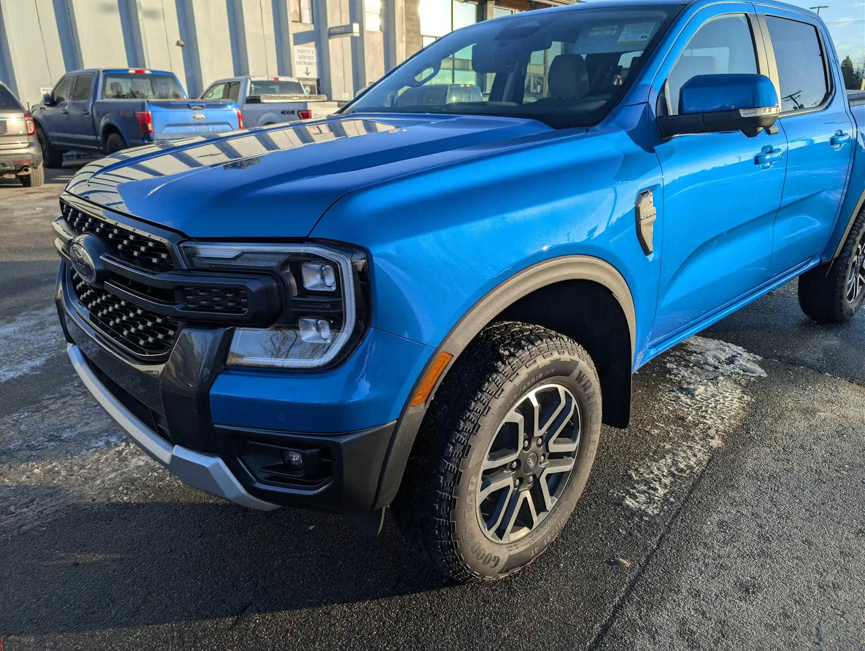 Ford Ranger New 2024 Ranger Lariat FX4 Wheels and Tires (Falken Wildpeak A/T-4 265/70/R17) 1768884091906-z1