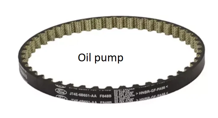 Ford Ranger 2.3L Oil Pump Drive Clarification oilpumpbelt