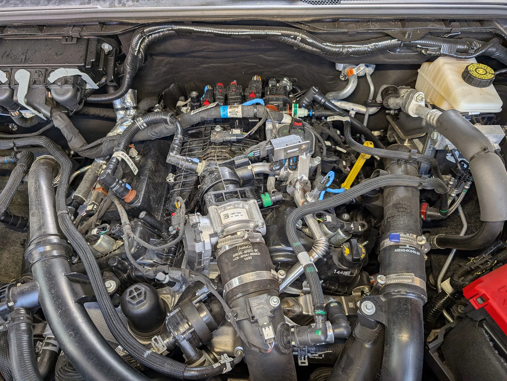 Ford Ranger Rocks in engine bay PXL_20260118_230041668