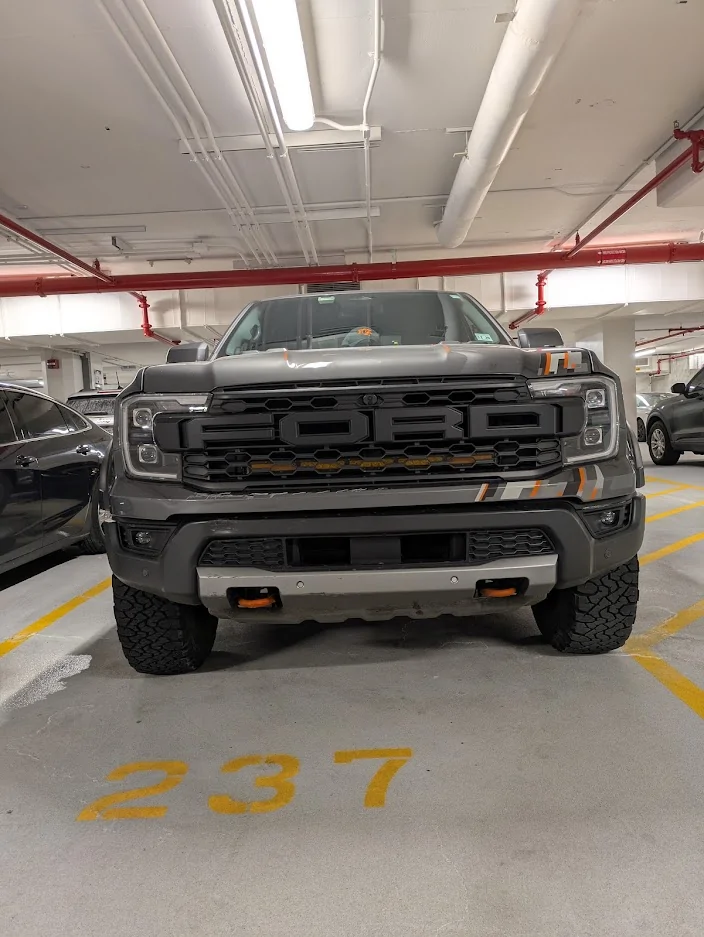 Ford Ranger So what bends in a light front bumper collision?  Asking for a friend... 1768934455870-a