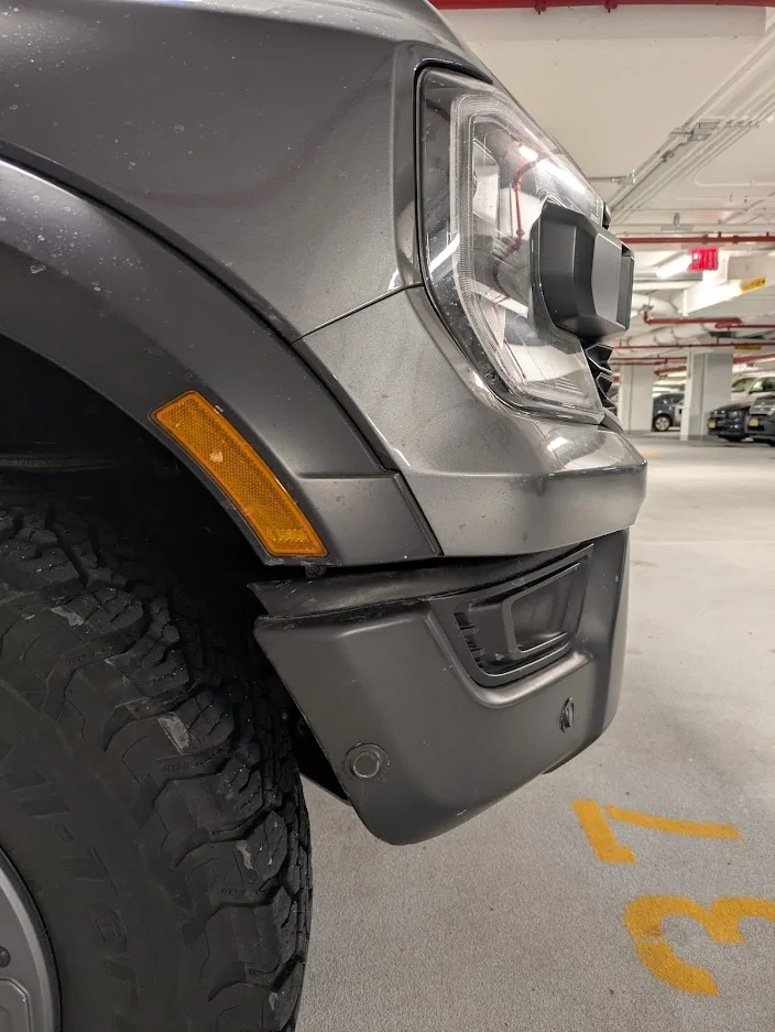 Ford Ranger So what bends in a light front bumper collision?  Asking for a friend... 1768934478600-mx