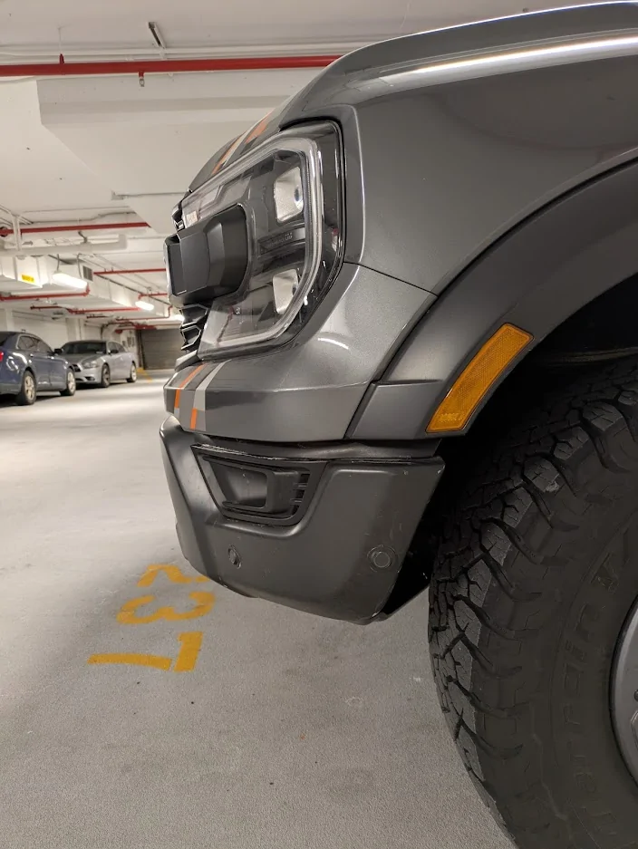 Ford Ranger So what bends in a light front bumper collision?  Asking for a friend... 1768934503613-j8