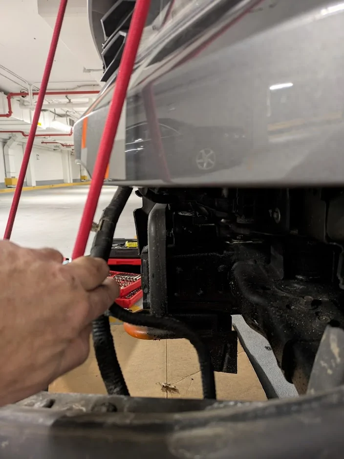 Ford Ranger So what bends in a light front bumper collision?  Asking for a friend... 1769032514013-