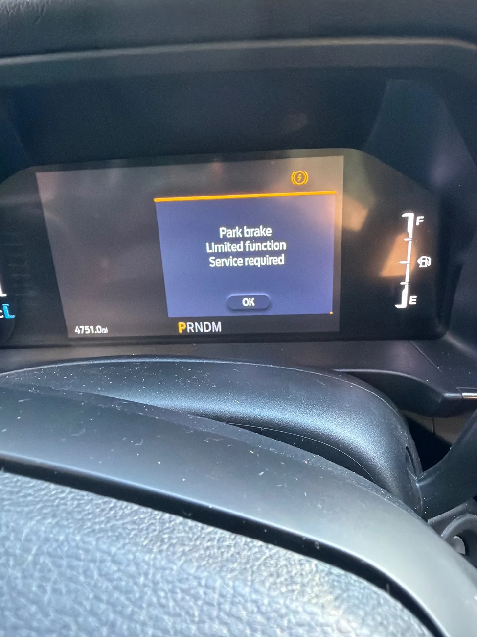 Ford Ranger Battery died, now have warning lights imag