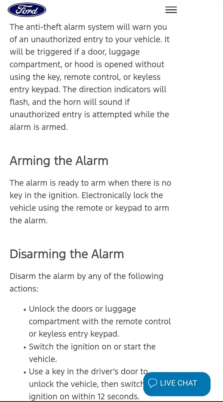 Ford Ranger Security system question Screenshot_20260122_192326_DuckDuckGo~2