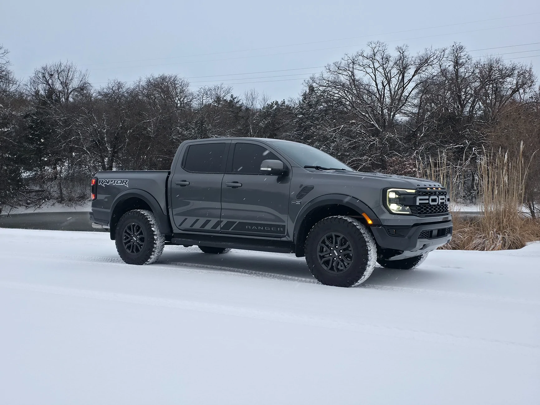 Ford Ranger First snow day 20260124_075751