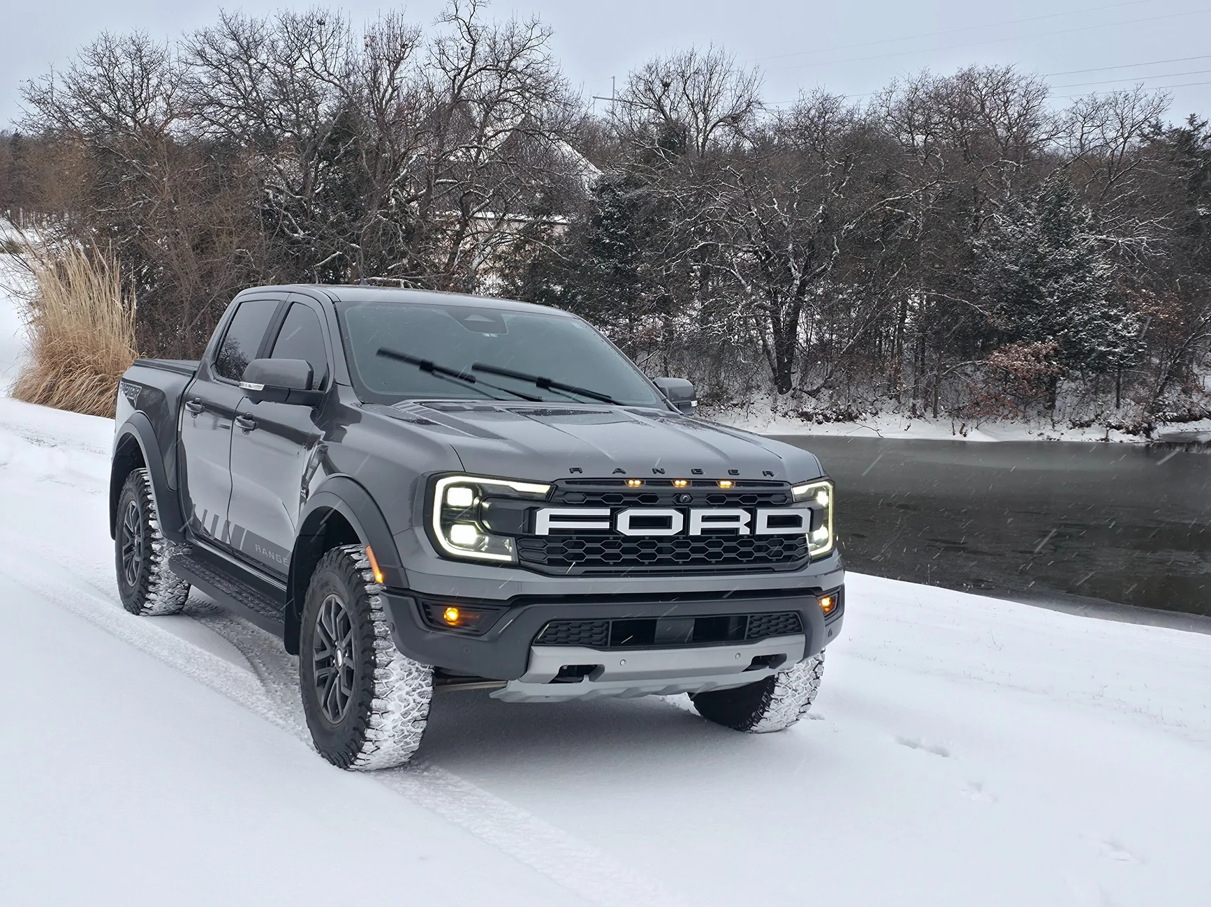 Ford Ranger First snow day 20260124_075711