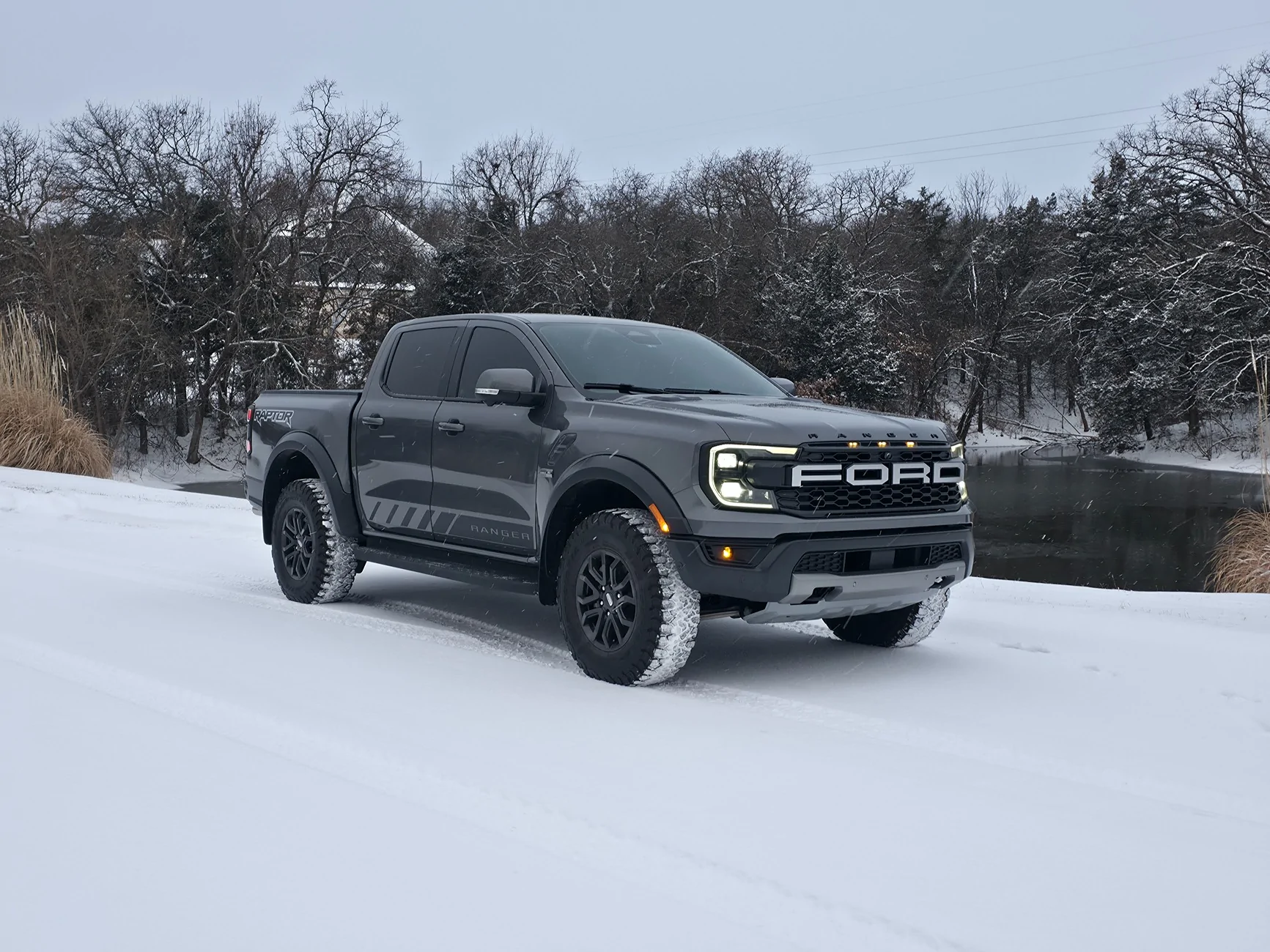 Ford Ranger First snow day 20260124_075801