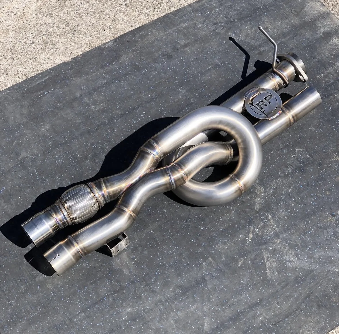 Ford Ranger Exhaust WISH--Trombone, H-Pipe then 2 into 1 3.5" single exit IMG_1632