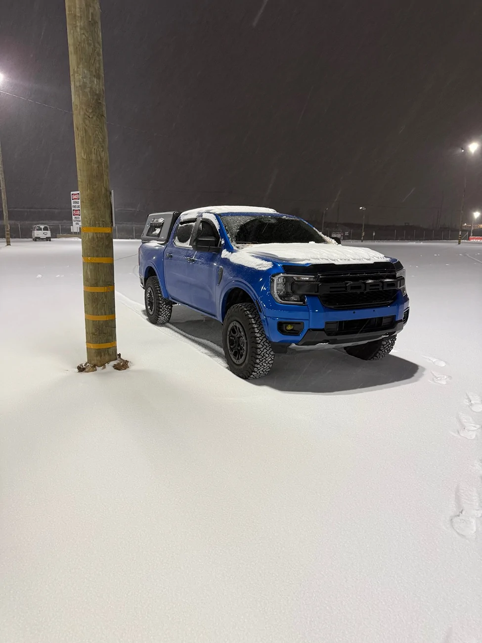 Ford Ranger First snow day IMG_2264